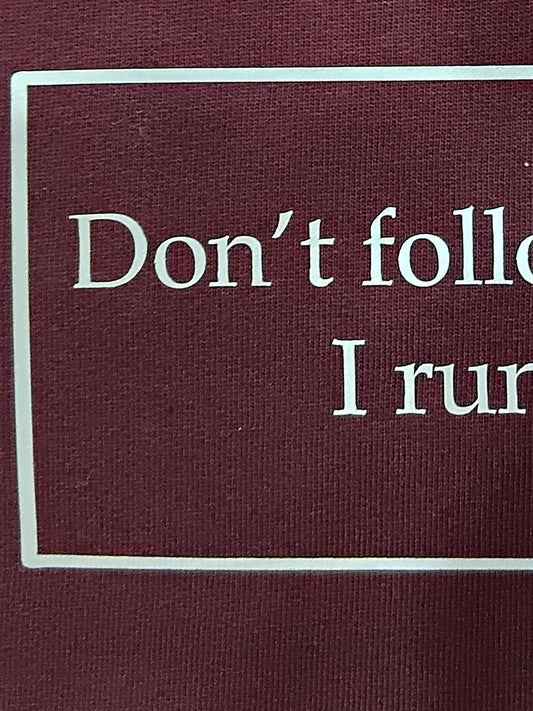DON'T FOLLOW : Unisex Oversized T-shirt