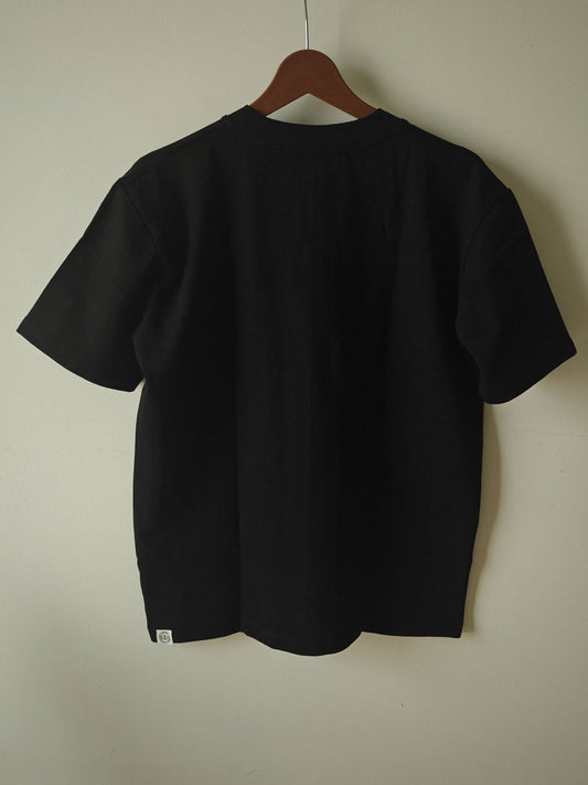 Solid Black :Unisex Oversized T-shirt