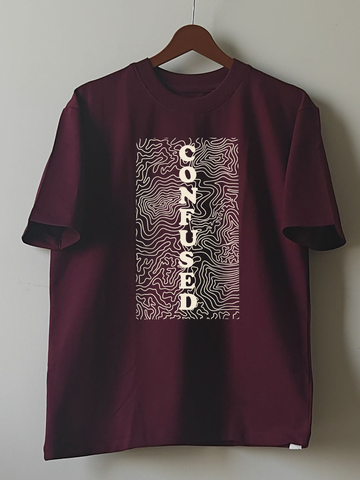 CONFUSED : Unisex Oversized T-shirt