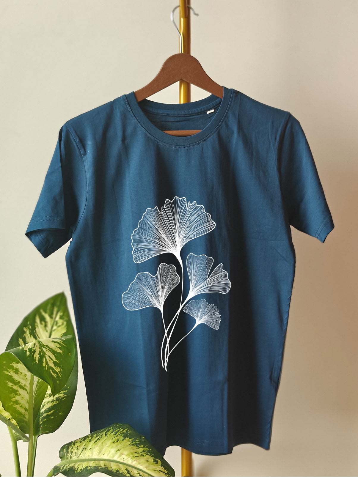 FLORAL LINES : Unisex Regular T-shirt