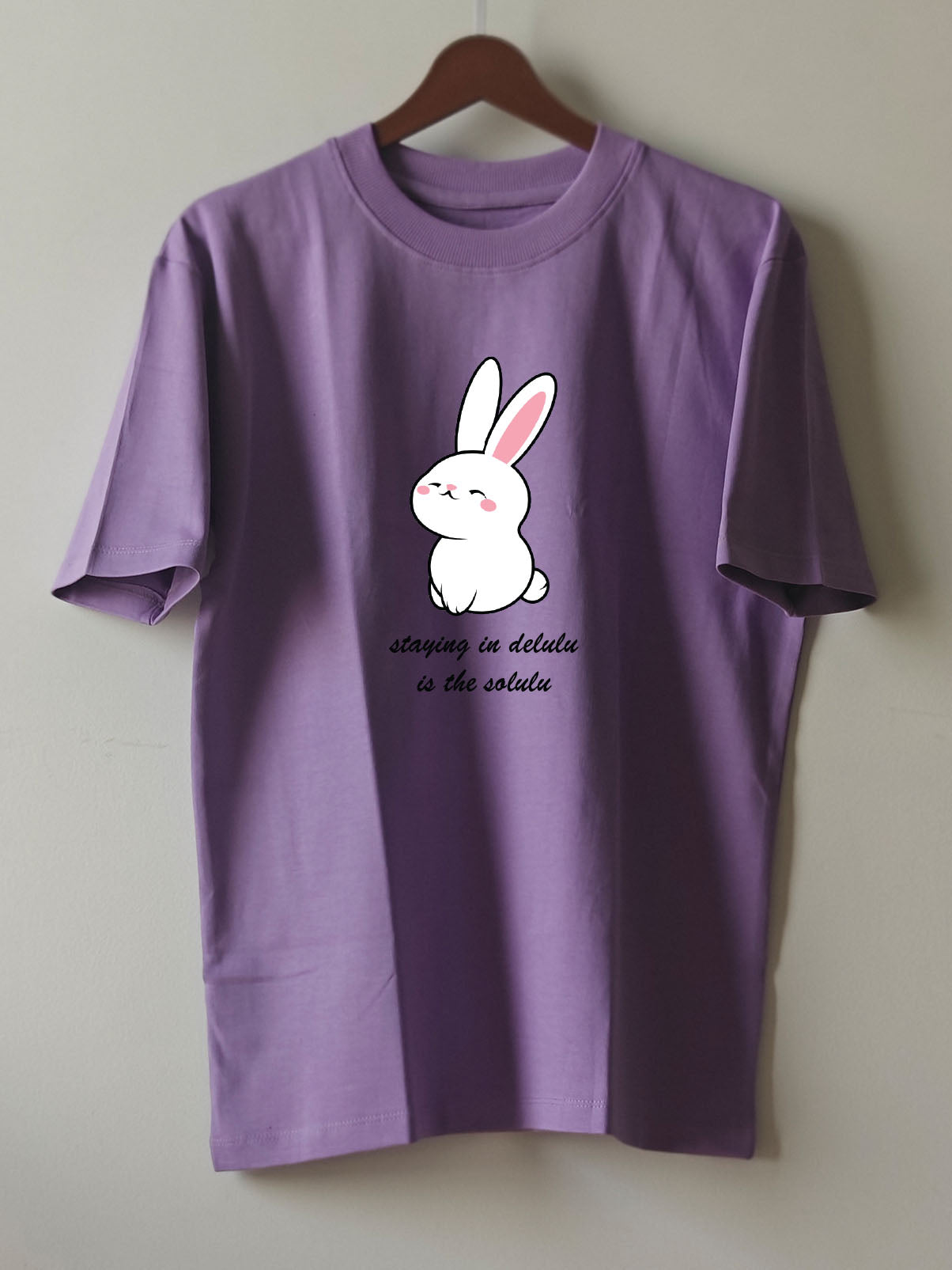 STAYING IN DELULU : Unisex Oversized T-shirt