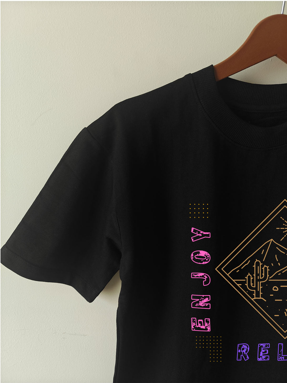 RELAX & ENJOY : Unisex Oversized T-shirt