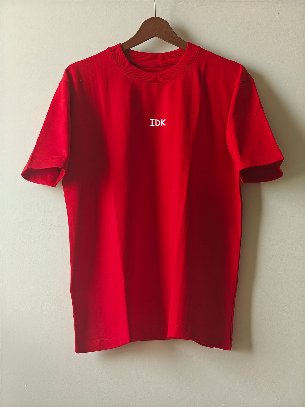 IDK : Unisex Oversized T-shirt
