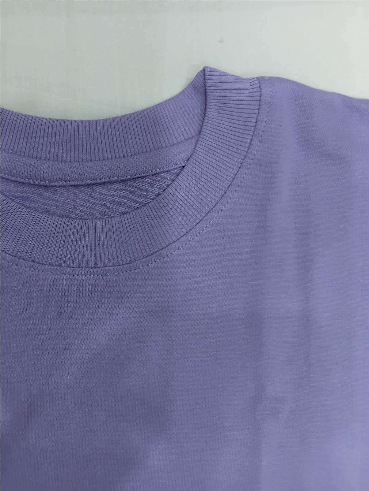 Solid Lavender : Unisex Oversized T-shirt