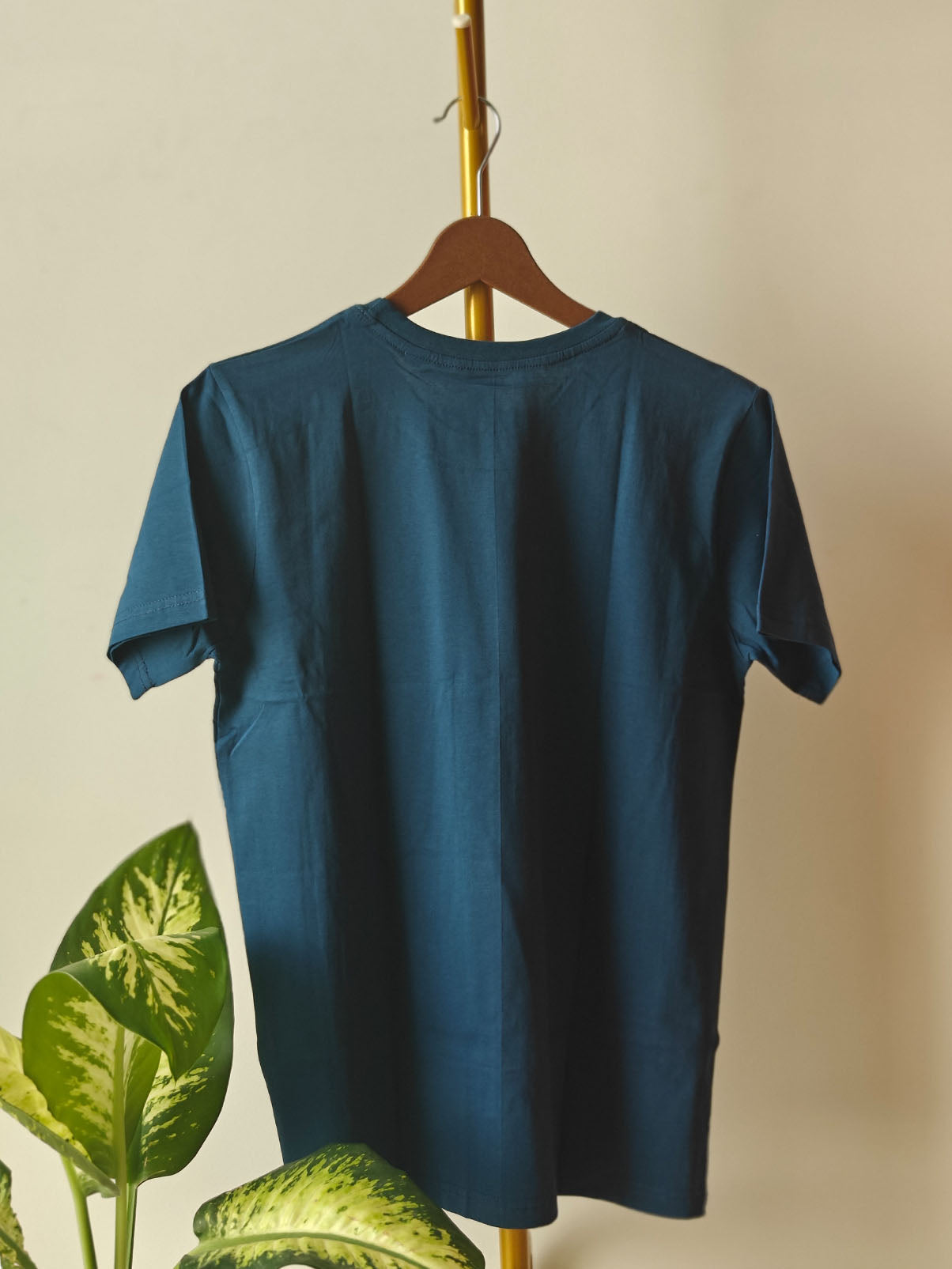 Solid Airforce Blue : Unisex Regular T-shirt